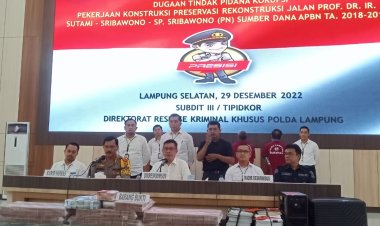 Polda Serahkan Berkas Korupsi Jalan Sutami Ke Kejari