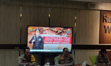 2022, Kriminalitas di Bandar Lampung Naik Dibanding tahun 2021