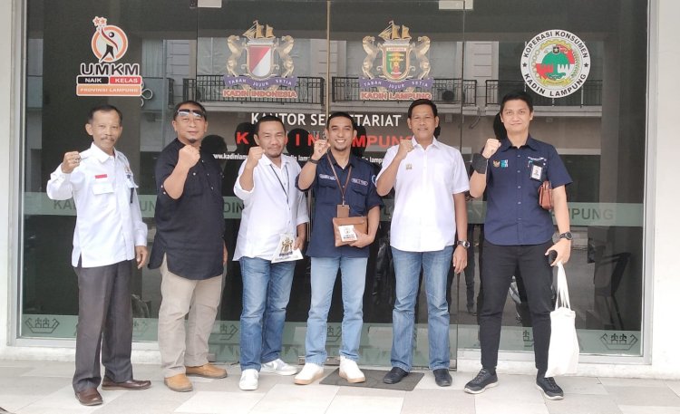 Kadin Lampung Jalin Kerjasama Dengan Angkasa Pura Kargo