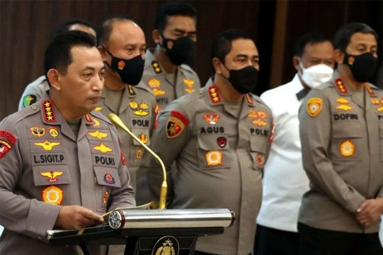 Kapolri : Tahun 2022,  Angka Kejahatan Naik 7,3 Persen