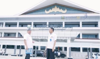 Bupati Agus Istiqlal  Tinjau Fasilitas Kantor Pemkab