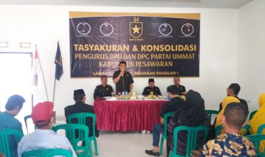 DPW Partai Ummat Konsolidasi di Pesawaran