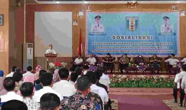 Bupati Way Kanan Buka  Sosialisasi Pilkakam Serentak