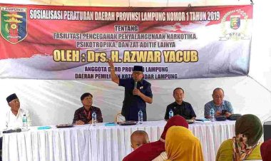 Azwar Yacub Pesan  Jauhi Narkoba