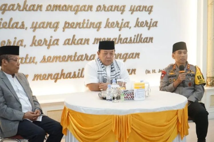 Kapolda Lampung Pimpin Program Jumat Curhat