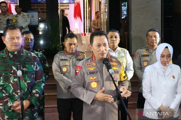 Kapolri : Perayaan Malam tahun Baru 2023 Di Indonesia Berjalan Aman