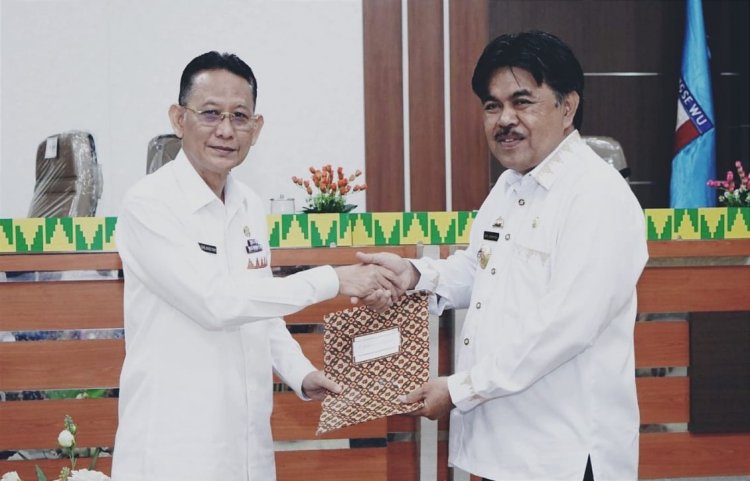 Pj Bupati Pringsewu  Serahkan DAK 2023