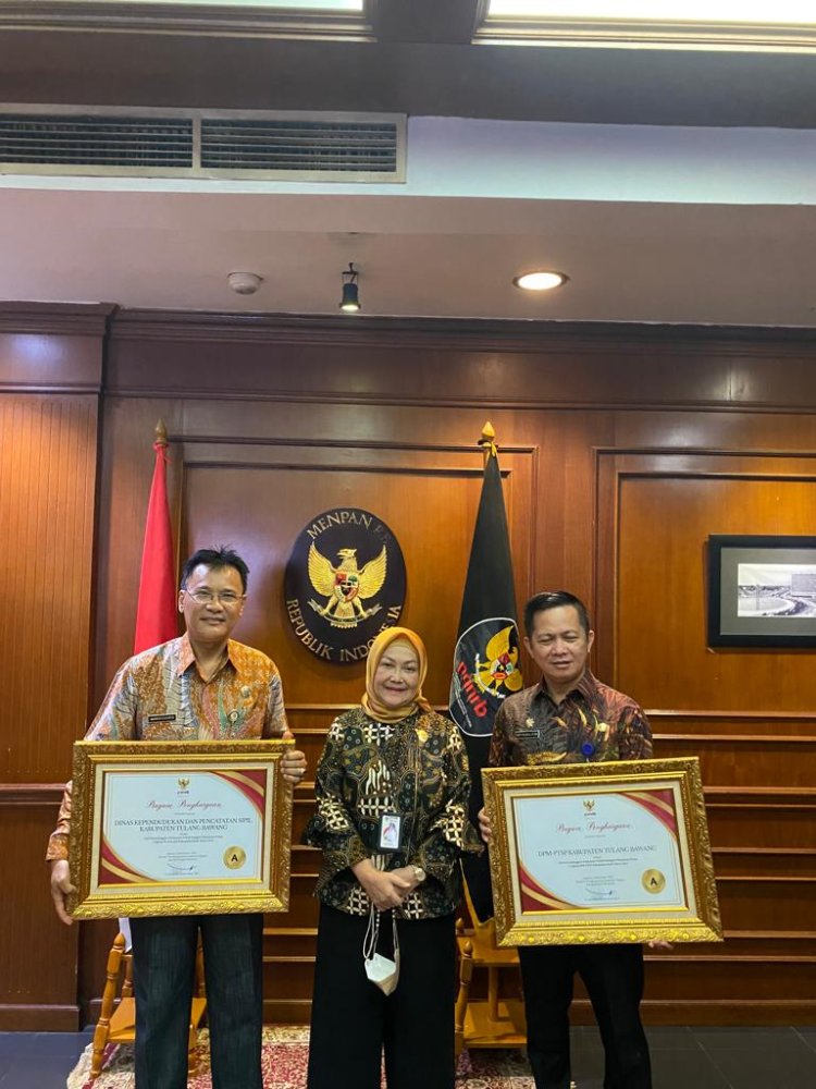 Pelayanan Publik di Tuba  Dapat Apresiasi MenPAN RB
