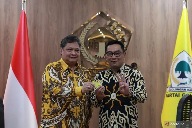 Ridwan Kamil Gabung ke Golkar