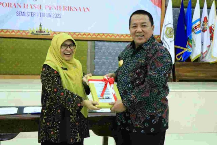 Gubernur Terima LHP BPK  Semester II Tahun 2022