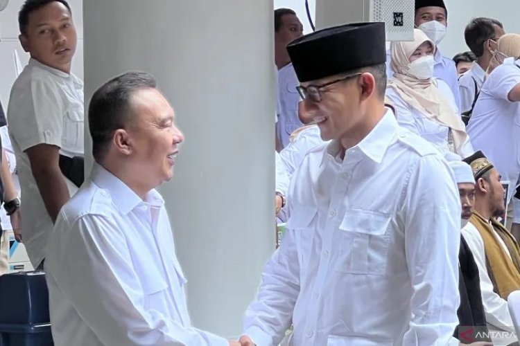 Prabowo dan Muhaimin  Resmikan Sekber   