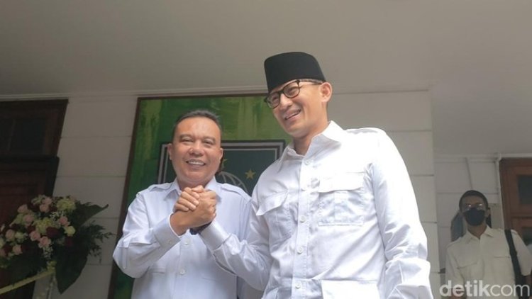 Sandiaga Dukung Duet  Prabowo-Muhaimin