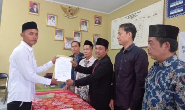 Panwaslu Lemong  dan Pesisir Utara Dilantik