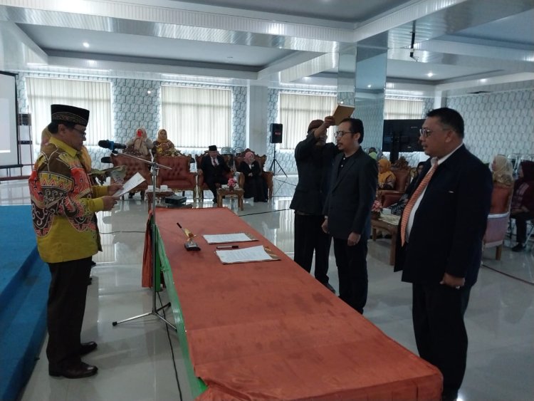 Ketua Yayasan Lantik   Pejabat Universitas Saburai