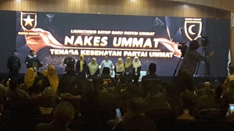 Partai Ummat Resmikan  Nakes Ummat