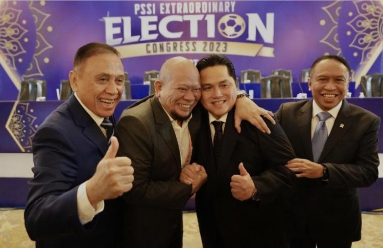 Yunus Nusi Mundur  Zainudin Amali Waketum PSSI
