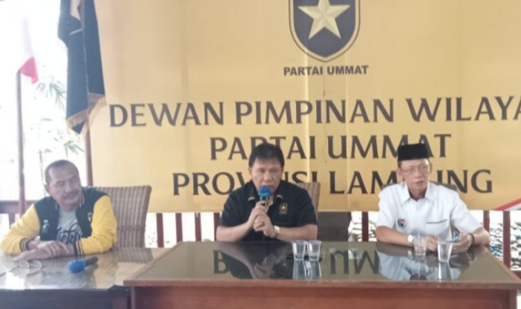 Relawan APIK Lampung  Kunjungi Partai Ummat