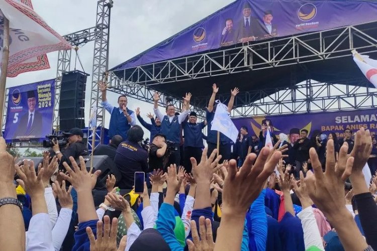 Partai Ummat Ikut Sambut  Anies Baswedan di Lampung   