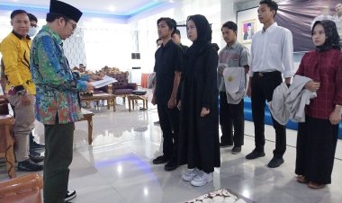 Rektor Universitas Saburai  Lantik Presiden BEM dan Senat Mahasiswa   