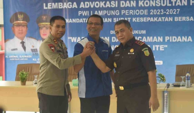Polda, Kejati dan PWI  Tandatangani Kesepakatan