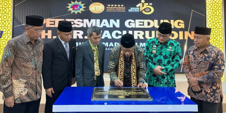 Ketum PP Muhammadiyah  Resmikan Gedung RSUM di Metro   