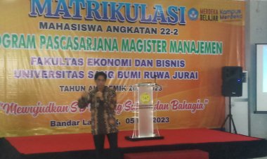 90 Mahasiswa Prodi MM Universitas Saburai Ikuti Matrikulasi