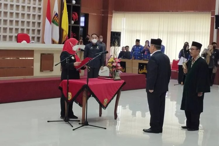 Iwan Gunawan Jadi   Sekda Bandarlampung