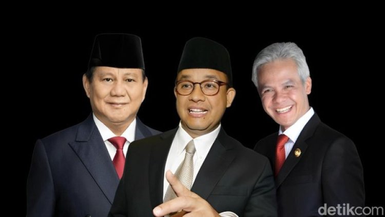 Prabowo Anggap Anies dan Ganjar  Sebagai Saudara   