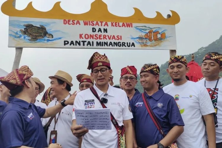 Menparekraf Resmikan  Kelawi Desa Wisata Terbaik
