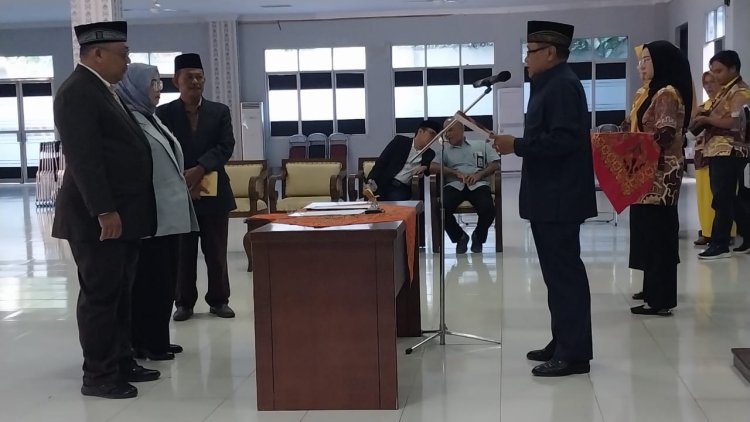 Dua Wakil Rektor Baru  Universitas Saburai Dilantik