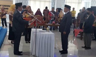 Rektor  Universitas Saburai  Lantik Wakil Rektor Baru