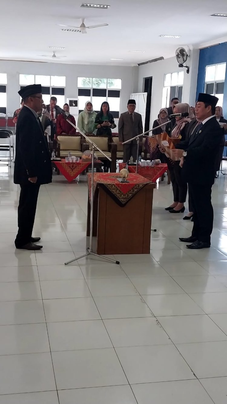 Rektor  Universitas Saburai  Lantik Wakil Rektor Bidang Kemahasiswaan