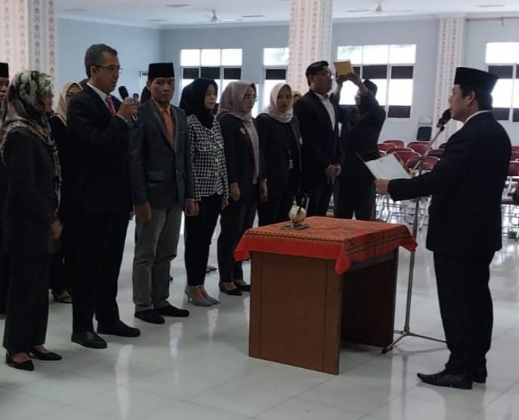 Rektor  Universitas Saburai Lantik Pejabat Struktural