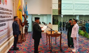 Gubernur Arinal Lantik  Marindo jadi Pj Bupati Pringsewu