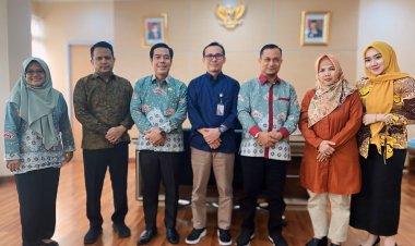 Rektor Universitas Saburai  Konsultasi ke BKN