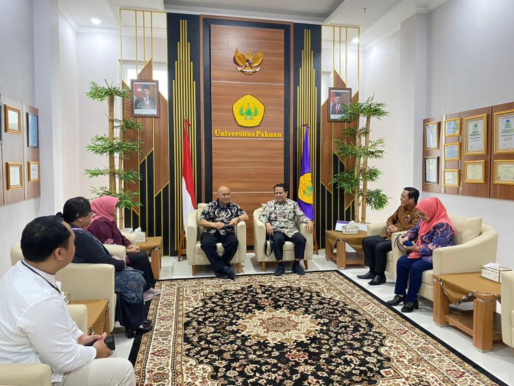 Rektor Universitas Saburai  Berkunjung ke Universitas Pakuan Bogor
