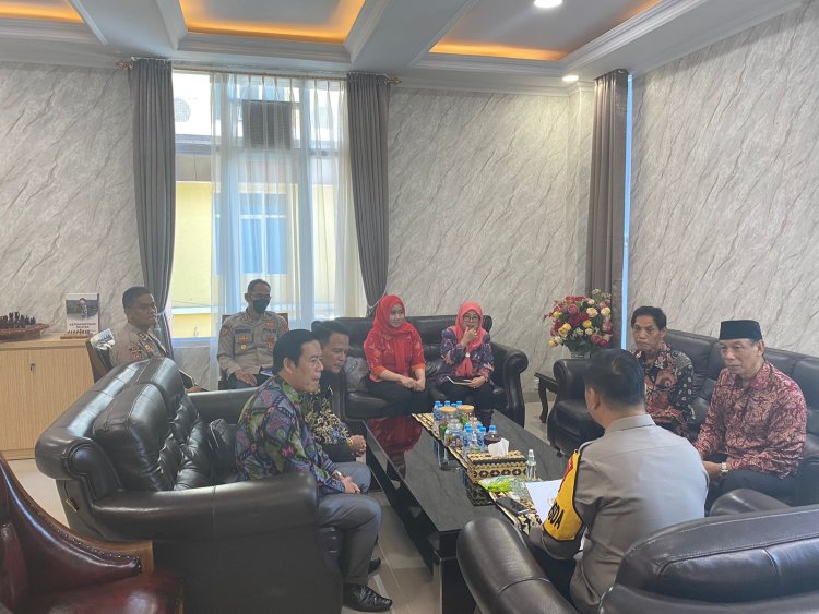 Universitas Saburai Audensi  ke Wakapolda Lampung