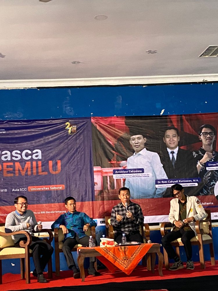 Universitas Saburai dan LPP RRI  Adakan Dialog Demokrasi