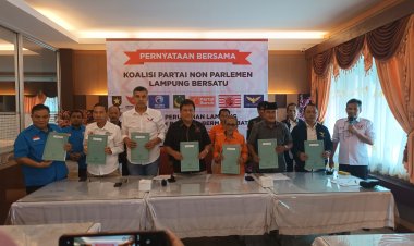 Koalisi Partai Non Parlemen Lampung  Belum Putuskan Arah Dukungan