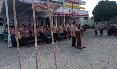 Mabigus Pramuka  Universitas Saburai Dikukuhkan