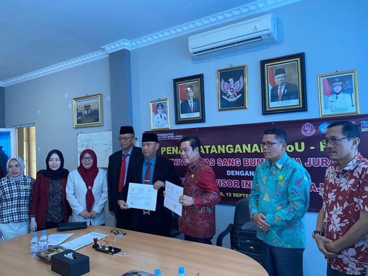 Universitas Saburai Teken MoU  dengan BPP KAIM