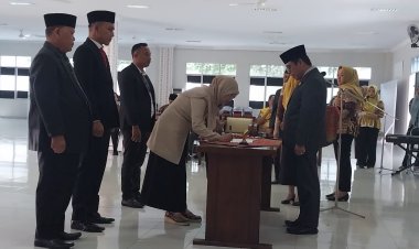 Rektor Universitas Saburai  Lantik Pejabat Struktural