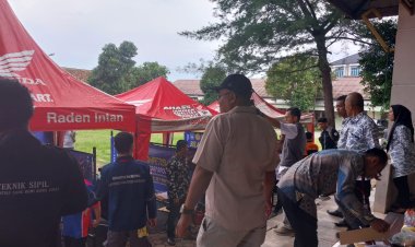 FT Universitas Saburai  Adakan Lomba Servis Motor