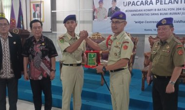 Danmenwa Raden Intan  Lantik Menwa Universitas Saburai