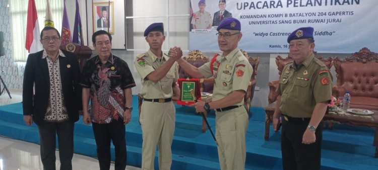 Danmenwa Raden Intan  Lantik Menwa Universitas Saburai