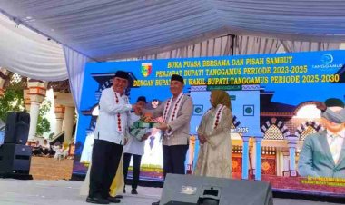 Pemkab Tanggamus Gelar Buka Puasa Bersama, Pisah Sambut Pj Bupati 2023-2025 dengan Bupati dan Wabup Tanggamus 2025-2030