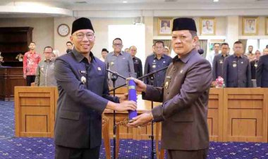 Gubernur Mirza Lantik Muhammad Firsada sebagai Pj. Sekretaris Daerah Provinsi Lampung