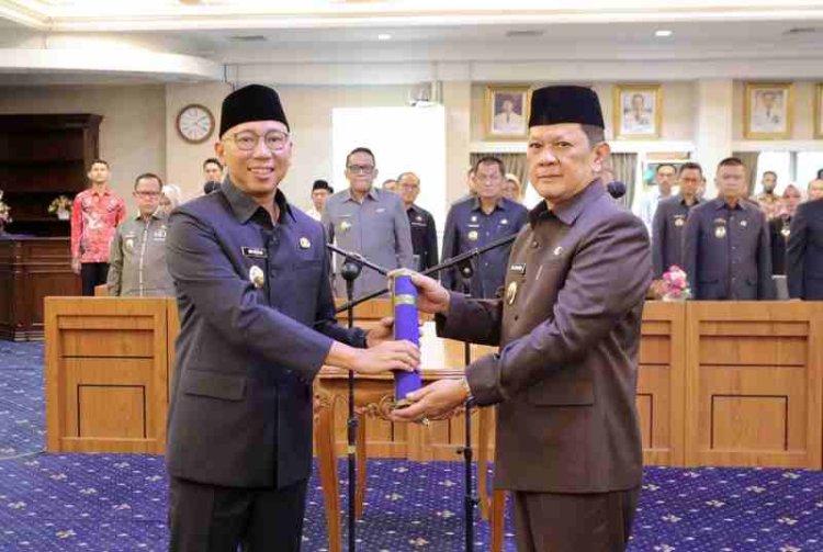 Gubernur Mirza Lantik Muhammad Firsada sebagai Pj. Sekretaris Daerah Provinsi Lampung