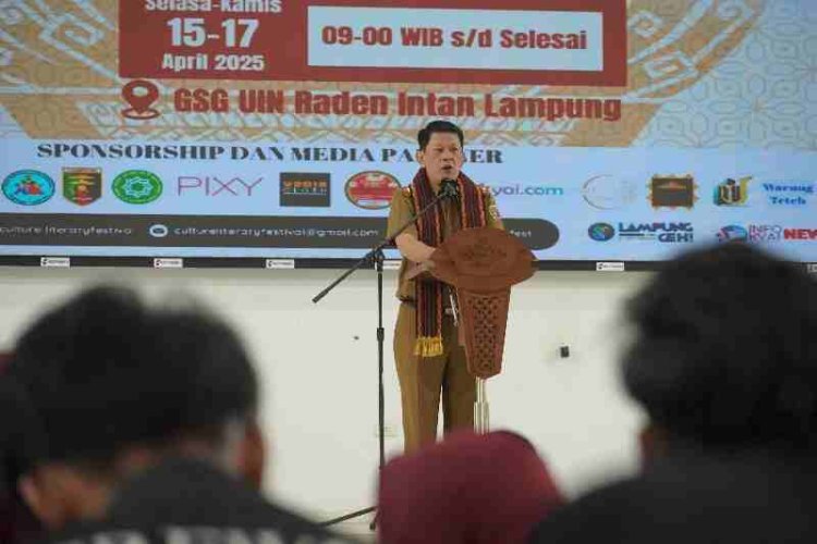 Gubernur Mirza Berharap Culture Literary Festival UIN RIL Jadi Langkah Strategis Membangun Pondasi Literasi