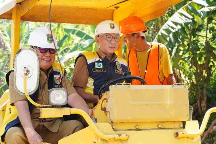 Dorong Pertumbuhan Ekonomi, Pemprov Lampung Perbaiki Infrastruktur di Kabupaten Tanggamus